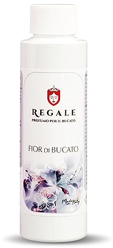 Regale, Profumatore Bucato Lavatrice, Lunga Durata Super Concentrato, Profuma biancheria Tessuti e Asciugatrice (Fior di bucato, 500 ml)