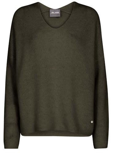 Mos Mosh Pullover Thora mit Alpaka L Grün
