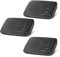Hosmart UltraSpeak Intercoms sans fil pour la maison, entièrement duplex, portée de 1200 pieds - Système d'interphone bidirectionnel en temps réel, adapté aux entreprises, (lot de 3)