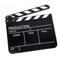 STOBOK Slate for Tv/Film/Movie Tv Clapperboard English Version Clapper Board Acrylic Clapperboard Movie Clap-Stick Make a Decision