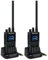 Retevis C1 Dual Band Ham Radio Transceiver, Walkie Talkie Long Range Group Call, IP67 Waterproof, Noice Reduction, Emergency Alarm, 2 Way Amateur Radios for Forest Rescue Hunting (Black, 2Pcs)