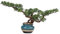 künstliche Bäume, die echt aussehen, Künstliche Pflanzen Zen Künstlicher Bonsai-Baum, Keramik-Topf, künstliche Kiefer, Bonsai-Simulation, Garten-Kunstpflanze for Zuhause, Büro, Innenbereich, Vitrine ,