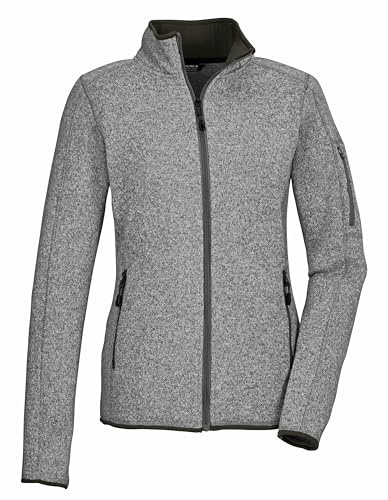 Killtec Damen Kow 111 Wmn Knt Flc Jckt Strickfleecejacke/Fleecejacke mit Stehkragen