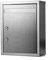 YCXJB Buzon Exterior Acero INOX con Cerradura, Buzones para Montaje en Pared de Correo, Caixa de Correo Exterior con Doble Cerradura de Gran Capacidad, 26 x 13 x 34 cm