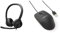 Logitech H390 Wired Headset & Amazon Basics Responsive and Precise 3
