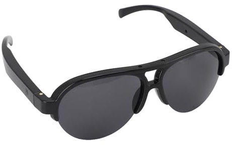 Smart Bluetooth Glasses with HD Microphone & Dual Speakers - Touch Control Wireless Sunglasses for Men & Women, Outdoor Sports, Music & Calls