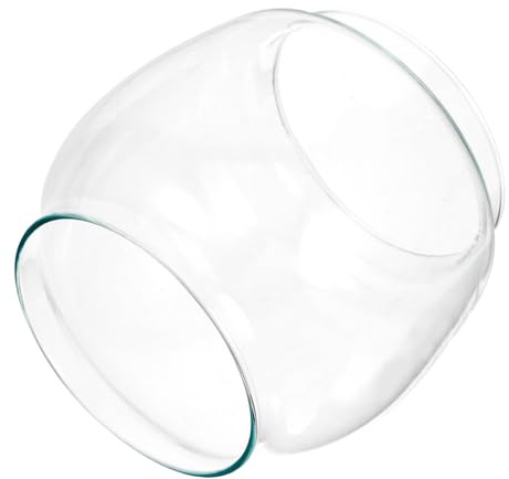 TOYANDONA Klarer Kerosinlampenglas Ersatzglas Vintage Öl Lampenschirm Retro Petroleumlampen Glasrohr Windschutz Wohnzimmer Deko