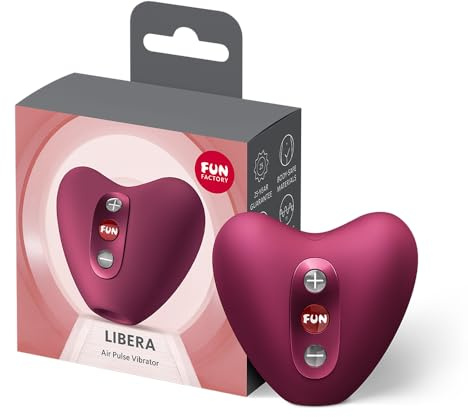Fun Factory Libera | Druckwellenvibrator für Frauen | IPX7 wasserdicht | berührungslose Klitorisstimulation | 11 Druckwellenprogramme | Sexspielzeug | Erotik | Hautfreundliches Silikon