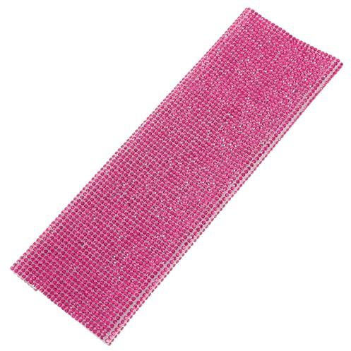 Rhinestone Microphone Sleeve Universal Handheld Mic Handle Cover | Sparkly Decorative Finish, Fabric Trim, Convenient Grip Fit for Wireless Models