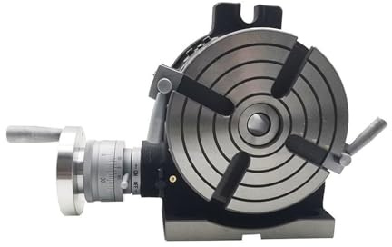 HV6 Diametro 150mm Fresatrice verticale e orizzontale a doppio scopo Tavola rotante Alta precisione Per uso fai da te