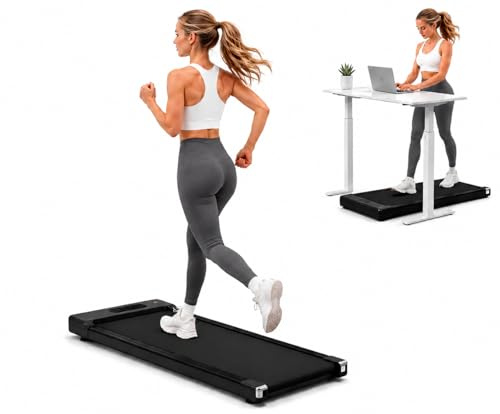 Laufband zum Gehen für Zuhause und Büro – Kompakter Heimtrainer, leise Laufoberfläche, faltbares Design, platzsparend für tägliche Bewegung