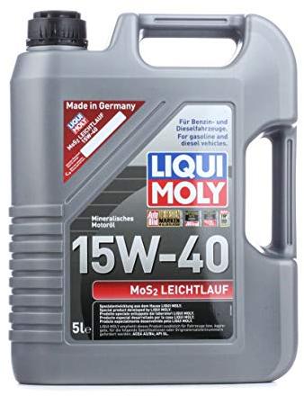 LIQUI MOLY Motoröl МoS2 15W-40 Mineralöl Motorenöl 5 L