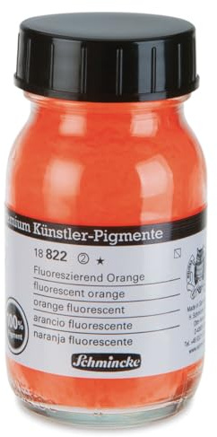 Schmincke feinste Künstler-Pigmente, Fluoreszierend Orange - 100 ml