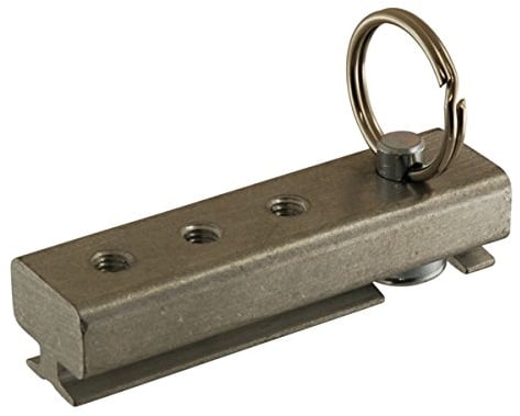 kuriershop Adapter M8 für Airlineschienen, unverlierbar, diebstahlgeschützt, verschiebbar, Kerl 3 x M8 QC für Schränke Regale