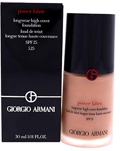 Giorgio Armani Power Fabric Foundation, 5. 25 Medium, Cool, 30 Ml