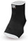 LEONE 1947, Doppelseitige Fußkettchen, Unisex-Erwachsene, Schwarz/Weib, S, AB716