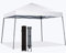 MasterCanopy 3 x 3 m Pop up Pavillon Faltpavillon Festzelt Partyzelt für Markt, Garten, Hof, Weiß