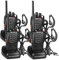 Nestling 4PCS Talkie Walkie 16 Canaux - CTCSS/DCSTalkie Walkie Rechargeable 1500mAh Radios Portée 1-3 km, pour Survie sur Le Terrain Camping,Randonnées