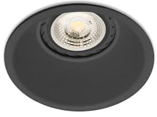 Faro Barcelona 43405 - GAS Schwarzes Einbaulicht