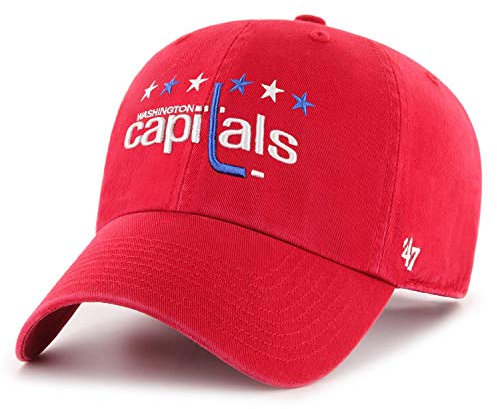 '47 Brand Adjustable Cap - CLEAN UP Washington Capitals rot