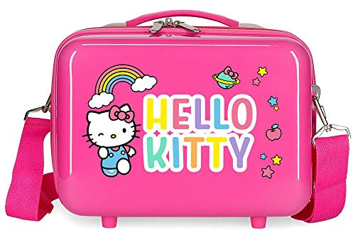 Hello Kitty You are Cute Anpassungsfähiger Schönheitsfall Rosa 29x21x15 cms ABS