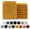 Blumtal - Gant De Toilette - Lot de 10 Gants De Toilette Coton - Gant De Toilette Jaune Moutarde - Certifié Oeko-TEX®