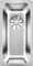 Blanco 526113 Fregadero de cocina de acero inoxidable, 180mm