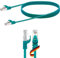 SCHWAIGER CKG6020 539 Netzwerkkabel CAT6 Ethernet Kabel LAN DSL Router Patchkabel 1000 MBit/s für Gigabit-Netzwerk 2m grün