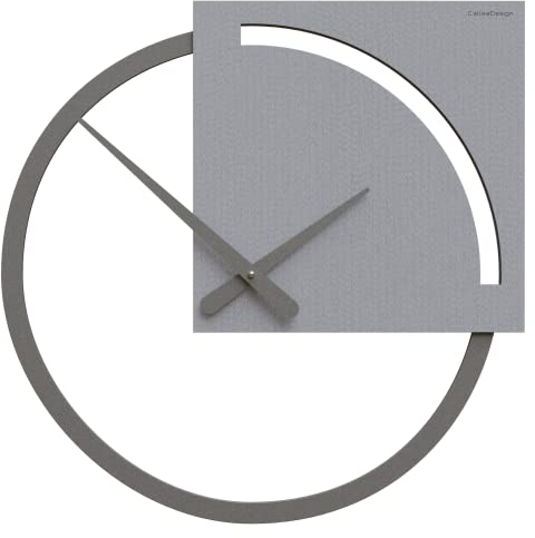 CalleaDesign 45 cm Wanduhr Karl (Nadelstreifen)