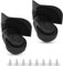Gepäckrollen, A03 Outdoor Koffer Dämpfer einreihige Räder links & rechts Universal Gepäckrollen Suitcase Wheels DIY Ersatzteile Doppelrollen-Räder Lenkrollen Räder für Koffer (1pair)