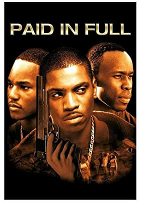 RIPEX Filmposter Paid in Full, klassisches Art-Deco-Leinwand, Poster, Wandkunst, Dekoration, Bild, Gemälde für Wohnzimmer, Schlafzimmer, Dekoration, Rahmen-Stil, 30 x 45 cm