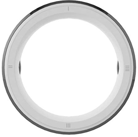 JINGLING RFID-Ring - R5 Smart Ring mit eingebauten 6 RFID-Karten und 2 Gesundheitssteinen, Keramikring für Mobiltelefone, tragbarer Smart Ring mit Allround-Sensorik