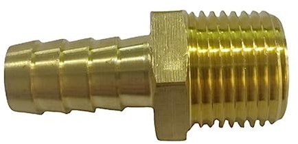 1/8 Zoll 1/4 Zoll 3/8 Zoll 1/2 Zoll 3/4 Zoll NPT männlich weiblich 1/8-3/4 Zoll-Schlauchtülle, Messing-Rohrverschraubung, Anschluss-Adapter, Wasser, Gas, Kraftstoff, männlich auf Schlauchtülle,