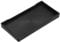 uxcell Serving Tray Small Black Mini Tray 4 x 8 Plastic Rectangular Wooden Serving Trays Decorative Ottoman Platter for Breakfast Kitchen Bathroom