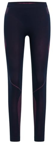 Odlo Damen Performance Evolution Hose, Dark Sapphire-Beetroot Purple, S