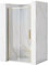 Rea PORTE DE DOUCHE COULISSANTE RAPID SLIDE GOLD 150 Verre trempé de sécurité transparent 6 mm (Doré)