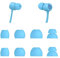 LALASTYLE Ear Tips Compatible with Beats Flex Earbuds, S/M/L/D 4 Sizes 4 Pairs Soft Silicone Eargels Replacement Earbuds Tips Ear Tips, Compatible with Beats Flex, 4 Pairs (BLUE)