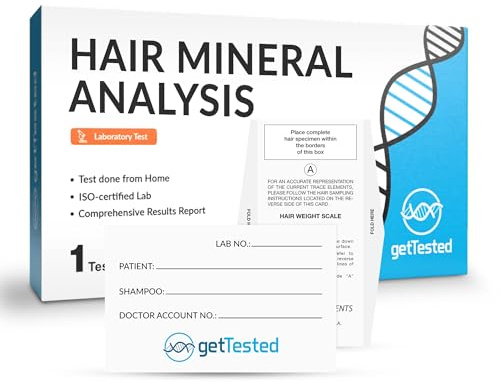 Haarmineralanalysetest von getTested | Spurenmineralien & Schwermetalle Screening | nicht-invasive Haar- oder Nagelprobe | ISO-zertifizierte Laborergebnisse