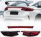 Archaic Rückleuchten kompatibel mit 11th Gen Honda Civic 2022-2025 Hatchback Type-R FL1 FL2 FL4 FL5,Animation DRL