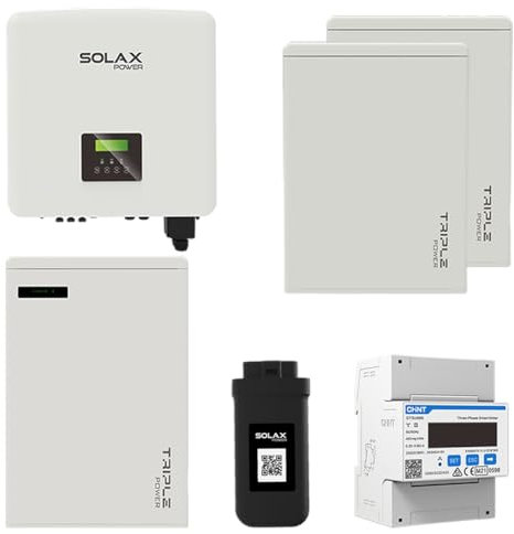 SolaX X3 G4 12kW 0% MwSt §12 III UstG Hybrid Wechselrichter mit 17,3kWh T58 Solarspeicher-Set