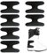 Schaumstoff-Polstereinsätze, Stiefel-Fitting-Wrap, Knöchelschutzpolster, Selbstklebender Stiefel, Snowboard-Polster-Set, Stiefel-Knöchelstütze, Skischuh-Einlagen-Schutz für Männer und Frauen