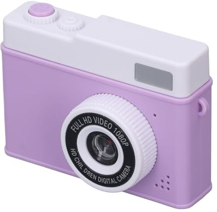 Fotocamera Digitale, Lettore MP3 Fotocamera Digitale 1080P per Viaggi (Viola)