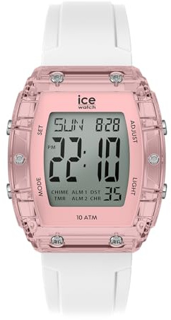 Ice Digit boliday - White - Clear pink - Silver - Small