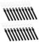 Happyyami 30Pcs Fountain Pen Ink Converter Ink Absorber Supply Material Easy to Install for Fountain Pen Enthusiasts