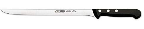 Arcos Serie Universal - Schneidmesser Schinkenmesser - Klinge Nitrum Edelstahl 240 mm - HandGriff Polyoxymethylen (POM) Farbe Schwarz