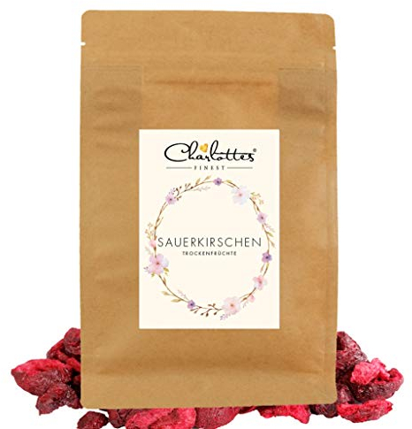 Charlottes Finest Sauerkirschen gefriergetrocknet in Scheiben 50g