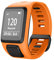 NotoCity Ersatzarmband für Tomtom Runner 3 /Runner 2/Spark 3/Adventurer/Golfer 2 Silikon Armband für Tomtom Runner 2 Music Cardio Watch (Orange)