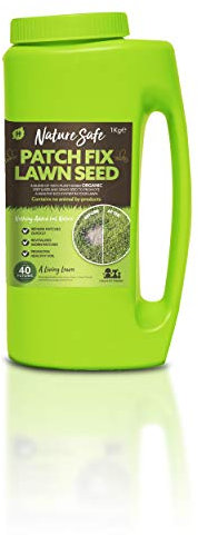 Nature Safe Reseed Lawn Patch Fix 1kg, Brown, G60123
