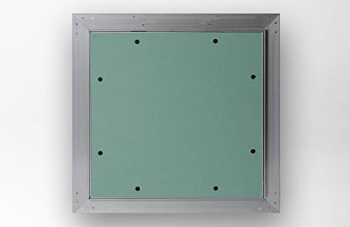 AKIFIX NAMCP04035CP - Jarra de inspección de cartón yeso, con marco de aluminio revestido – Placa de 13 mm – Medidas estándar – 60 x 60 cm