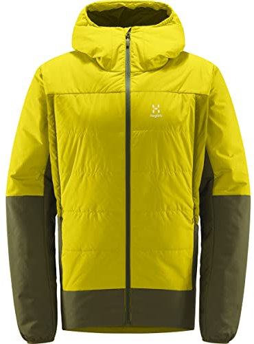 HAGLOFS Mimic Silver Herrenjacke, Olivgrün/Aurora, Large
